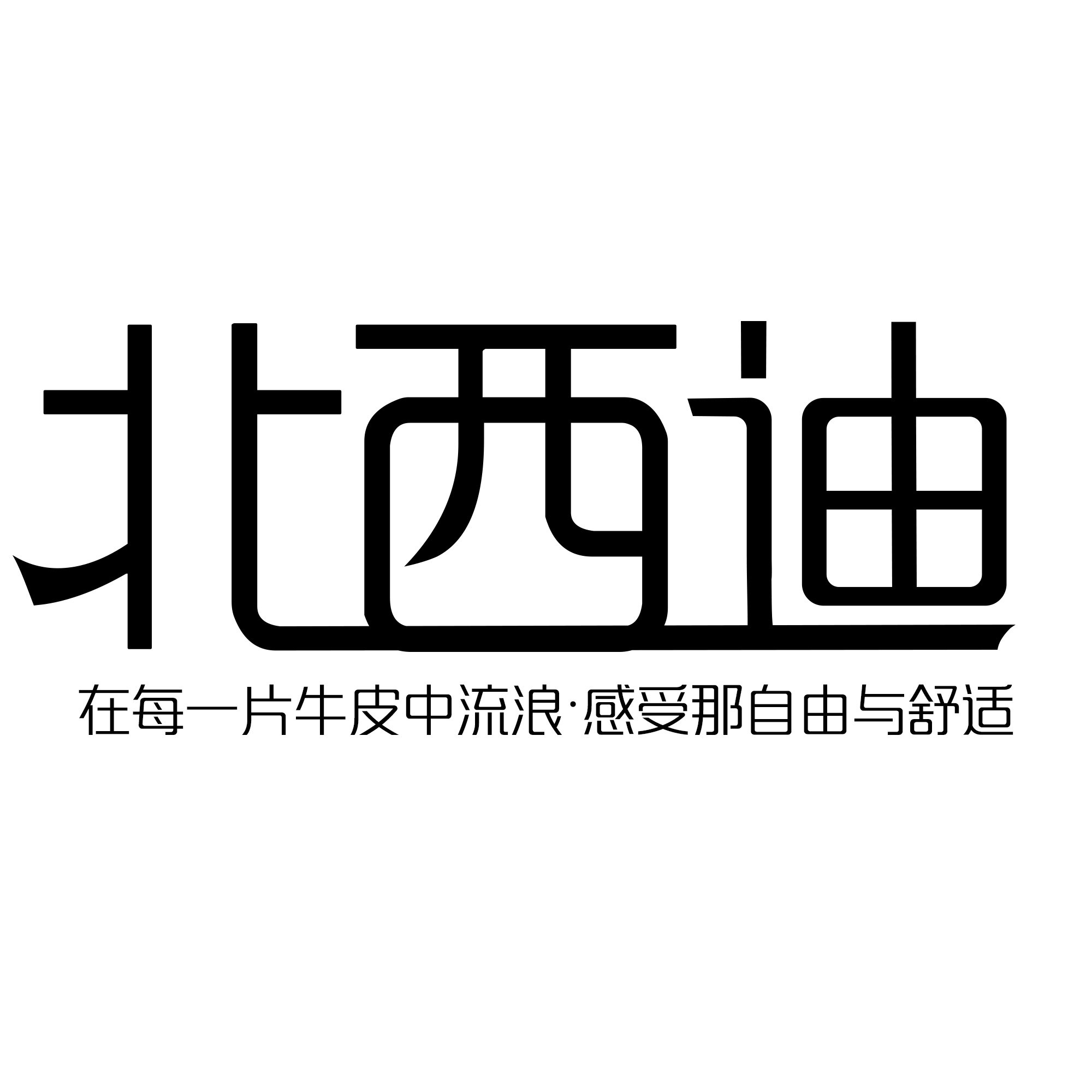 北西迪女鞋 专注真皮的LOGO