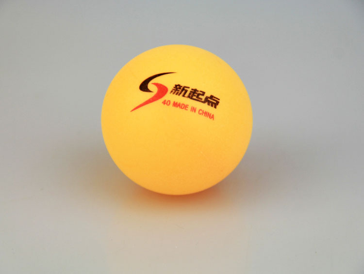 Bóng bàn tiêu chuẩn thực hành croquet một sao chuyên nghiệp thể thao trường tiểu học trẻ em màu vàng đào bóng trắng bàn bóng bàn gia đình