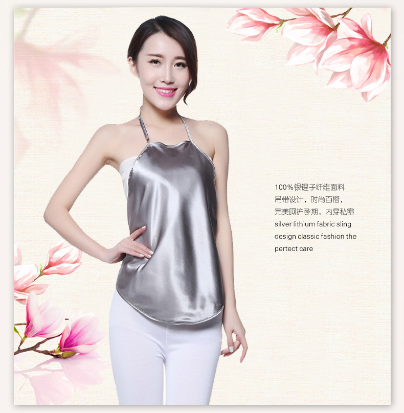 Trang phục bảo vệ bức xạ trang phục bà bầu Quần áo bảo hộ chính hãng mặc áo yếm phóng xạ Fu chống thai khi mang thai váy áo chống bức xạ cho bà bầu