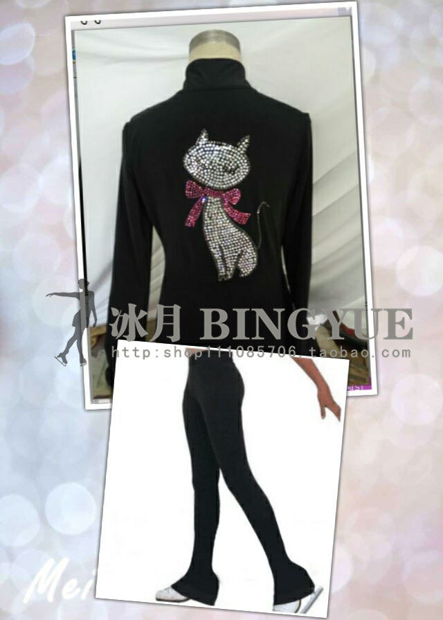 Ice Moon Professional Custom Figure Skating Dress Skating Dress Skating Skirt Suit Children Skating set to make a series of suits