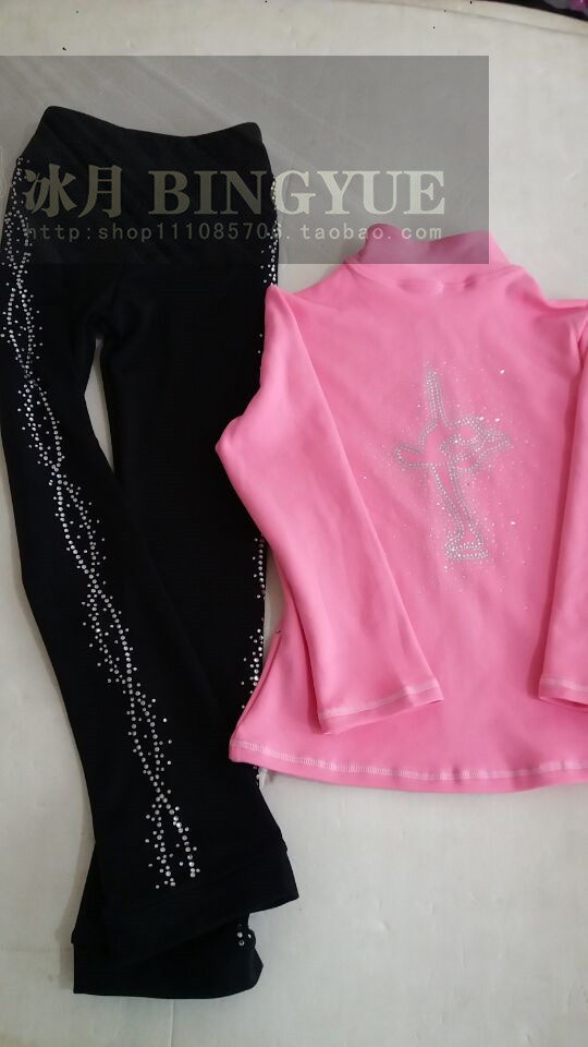 Ice Moon Set Up Figure Skating Training Suit Training Pants Adult Children Breathable Ice Suits