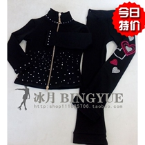 Bingyue professional custom figure skating clothing skating skirt suit children skating suit Custom series suit