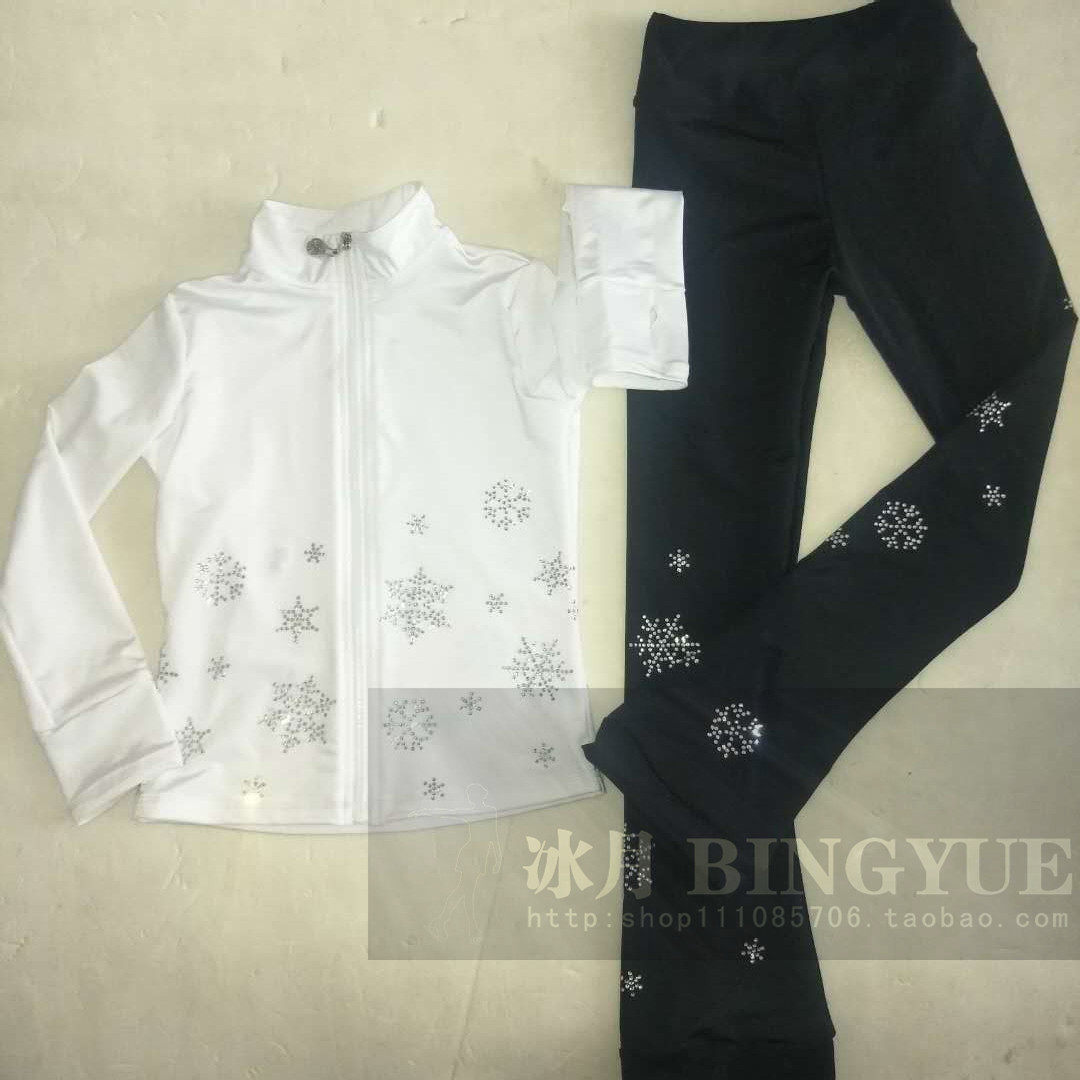 Ice Moon Custom Figure Skating Adult Children's Ice Skating Suit 5 Color Skating Suit