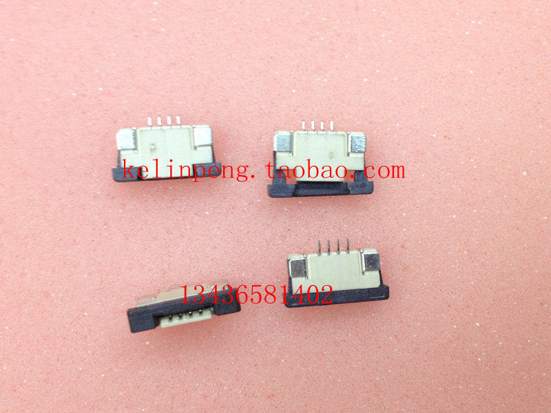 Connector FPC socket FPC plug drawer 4P pitch 1 0MM plug