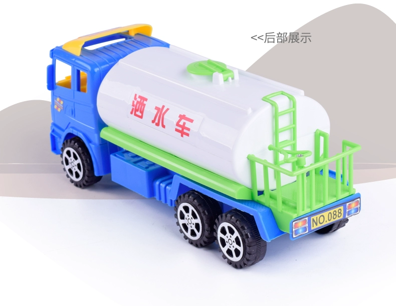 Cậu bé và cô gái kéo lại quán tính đồ chơi xe phun nước lớn trẻ em quà tặng nhỏ quầy hàng trẻ em cung cấp bán buôn - Đồ chơi điều khiển từ xa xe đồ chơi trẻ con