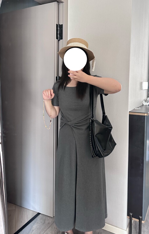 Elegant Knot Dress for Women, Slimming and Waist-Cinching, Perfect for Covering the Belly Elegant Knot Dress for Women, Slimming and Waist-Cinching, Perfect for Covering the Belly