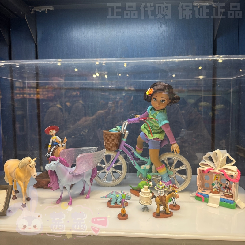 Shanghai Disney Domestic Woody Toy Story 5 Jessie Riding Horse Toy Figure Set Gift Box