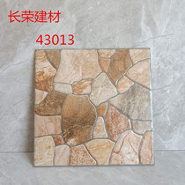 400x400 American terrace floor tile outdoor non-slip antifreeze garden balcony tile courtyard cobblestone antique brick