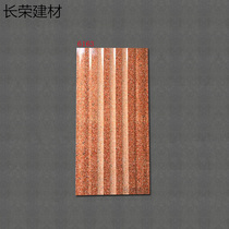 300x600 cultural fossil exterior wall brick imitation marble villa outdoor rural village exterior wall tile door and window set line