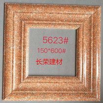 150*600 European style exterior wall window line window edge line Roman column door frame background wall decorative frame full