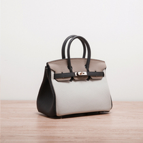 2021 spring new trendy leather handbag womens big inclusive temperament goddess one shoulder messenger hand carry Kelly bag