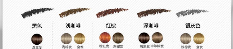 Bộ trang điểm đỏ và đen đích thực 1818 kéo lông mày bút chì kẻ mắt bút kẻ mắt phòng thu nghệ sĩ trang điểm không thấm nước không nở - Bút chì lông mày / Bột / Stick chì mày the face shop