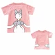 Gia đình Mickeyini 2019 trang bị cho một gia đình ba hoặc bốn chiếc áo thun cotton ngắn tay gia đình - Trang phục dành cho cha mẹ và con