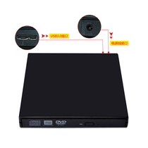 Neutral USB3 0 External DVD burner Tray type USB optical drive Notebook Desktop computer Universal