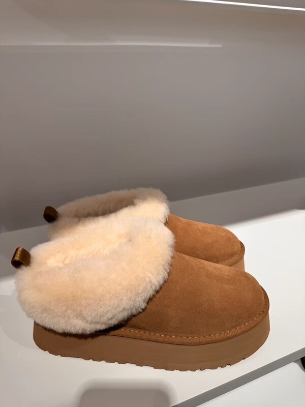 Directly from the Store Ugg2026 Autumn Women's Comfortable Furry Fur Shoes with Thick Sole Snow Boots 1171393-1399