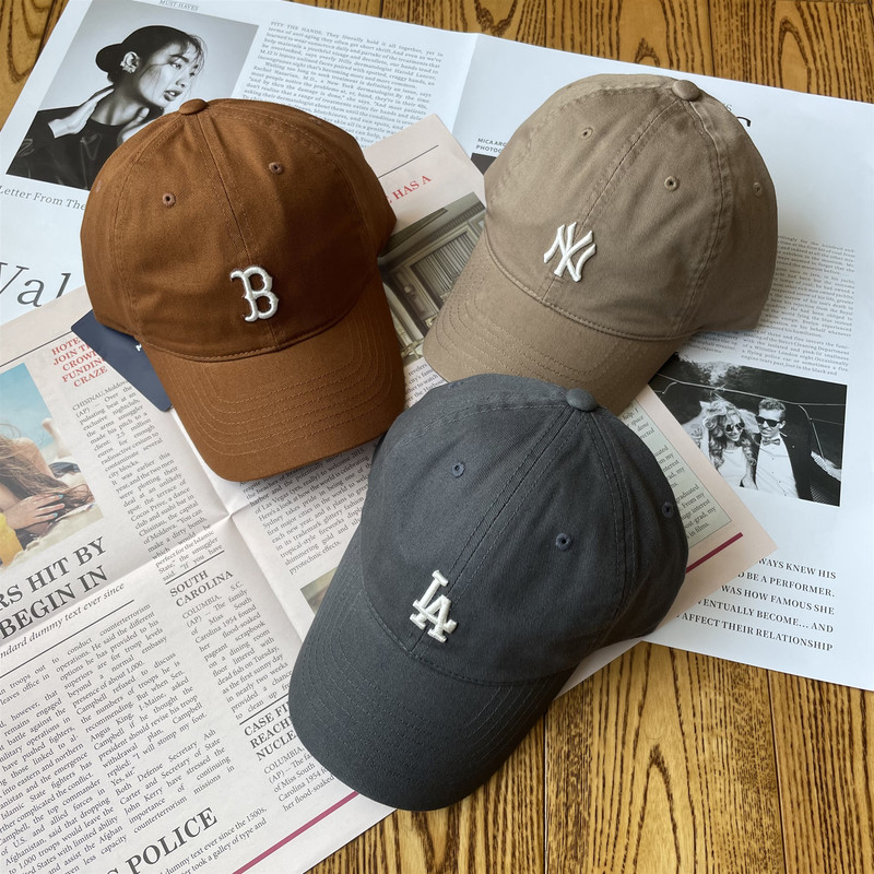 Authentic Korean Mlb Spring/Summer/Autumn New Model Nyla Yankees Sun Protection Baseball Cap for Men and Women