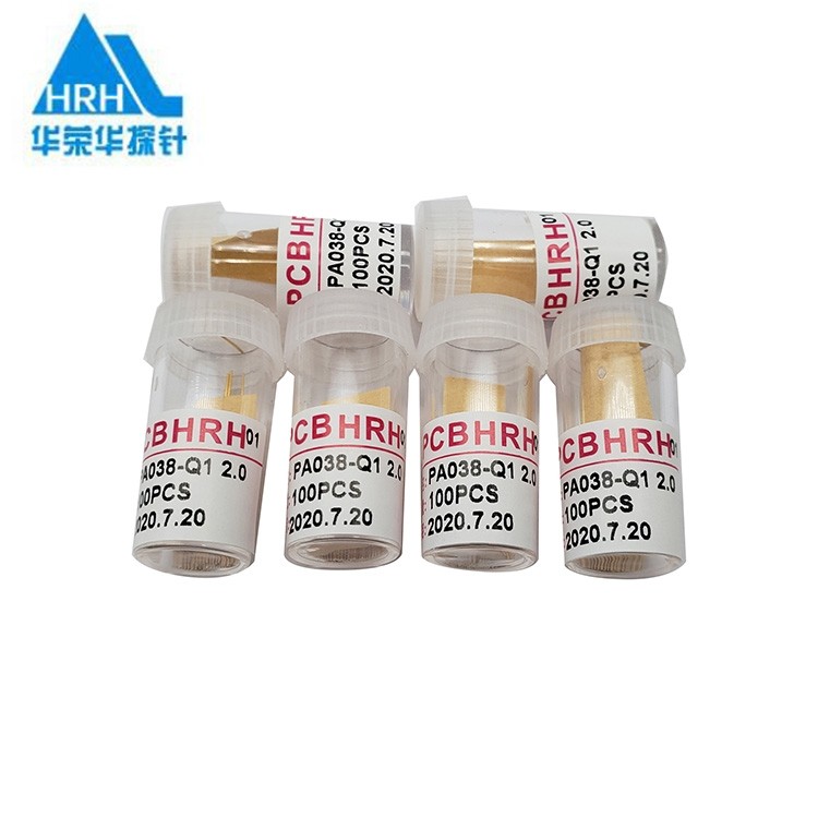 热卖 0.38mm烧录探针 PA038-Q1 2.0 1.5行程 华荣测试针 顶针长12
