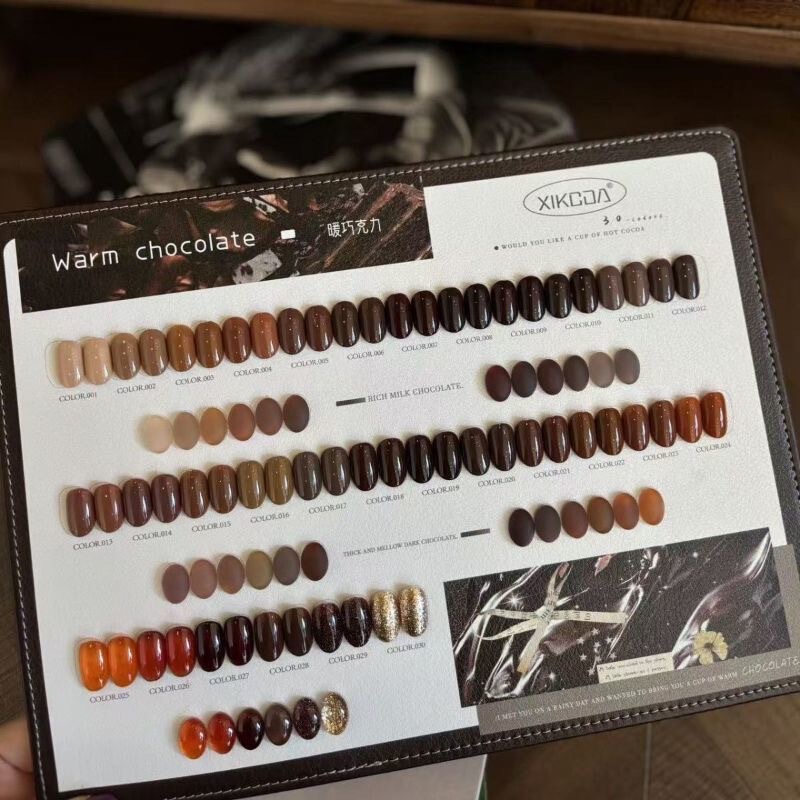 2026 Beauty Expo Warm Brown Chocolate 30 Colors Nail Polish Gel Autumn Winter Mocha Trendy White-Enhancing Nail Salon Small Set 2026 Beauty Expo Warm Brown Chocolate 30 Colors Nail Polish Gel Autumn Winter Mocha Trendy White-Enhancing Nail Salon Small Set