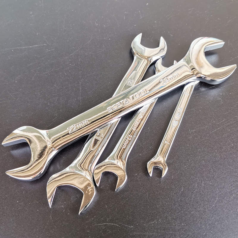 Double-headed dumb wrench Open end wrench 5 5-6-7-8-9-11-12-13-14-15-16-17-18-24-27