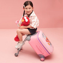 Xiaomi childish walking children can ride a carton with a cue box lazy walking the baby artifact 20 inch suitcase boarding