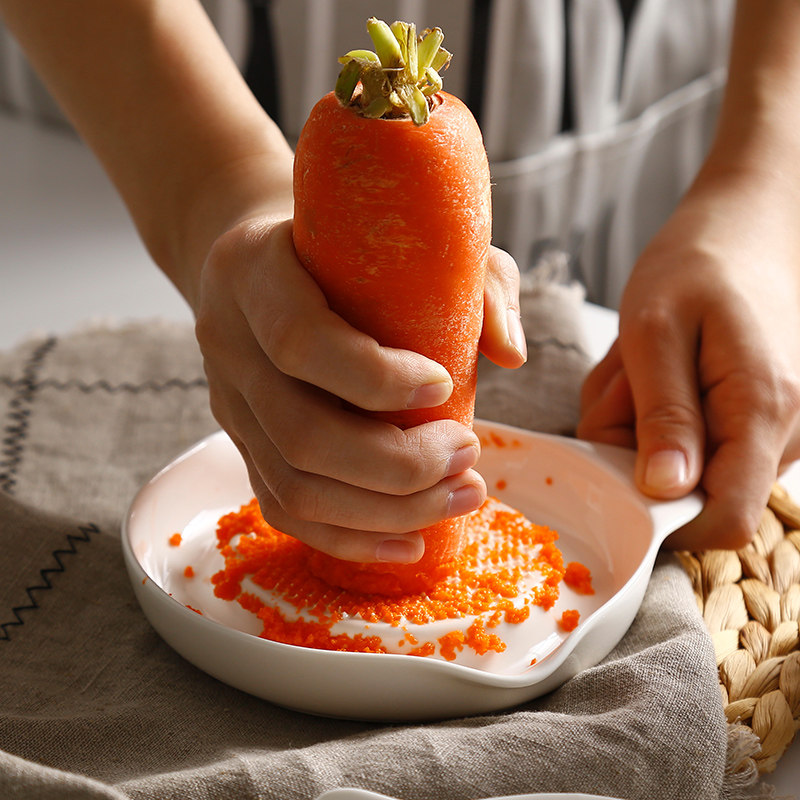 Large number pure white ceramic millstone fruit puree apple mud baby deputy food baby food grinding machine