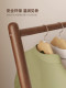 All solid wood floor-standing clothes rack bedroom secondary net coat rack 2026 new bedside night clothes artifact storage rack