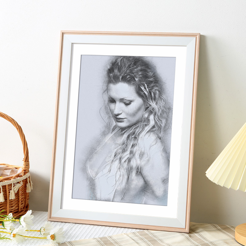 Children's Picture Frame Wall-Mounted Photo Frame A3 Paper 4K 8K Watercolor Sketch Oil Painting Outer Frame Mounting 12 Inch 16 Inch Frame A4 Children's Picture Frame Wall-Mounted Photo Frame A3 Paper 4K 8K Watercolor Sketch Oil Painting Outer Frame Mounting 12 Inch 16 Inch Frame A4