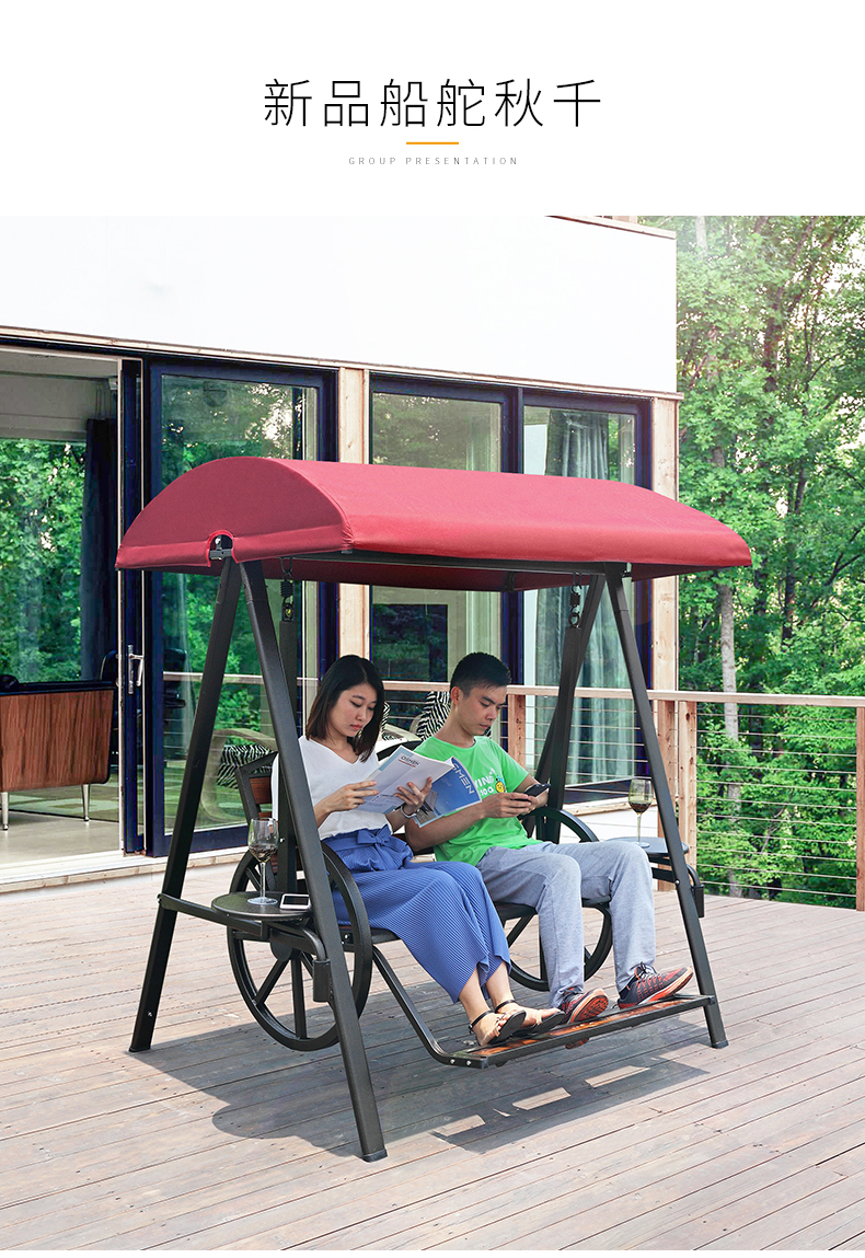 Jialemei ngoài trời ghế xích đu ban công mây ghế trong nhà rocking ghế mây ký túc xá ký túc xá nội thất giải trí - Bàn ghế ngoài trời / sân bộ bàn ghế ban công chung cư