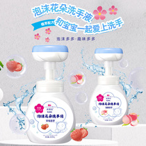 Childrens Foam Hand Sanitizer 300ml Infant Flower Foam Hand Sanitizer Cleaning Liquid Manufacturer Available