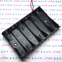 5-6 section side by side with line battery case 9V V 6-section battery case 6AA side by side can fit 6 knoe 5 batteries