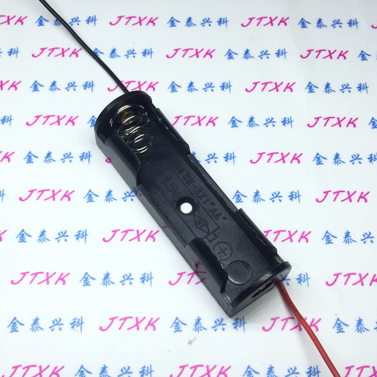 Environmentally friendly thickness 1 AA5 battery box single section 5 Battery box 5 battery box 5 battery seat 5 1 battery seat