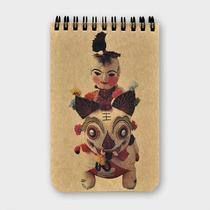 Han Voices Great Over Tiger Year Notepad Rings With Little Bunbu Tiger Dolls