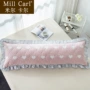 Phiên bản tiếng Hàn của vỏ gối đôi bông 1,5 m cotton 1,2 vỏ gối dài 1,8 m cotton lõi dài đặt dây kéo dài gối hơi cao cấp