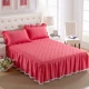 Hamid Mir váy cotton giường bông cộng với bông dày bedspread giường bông vải áo khoác Hàn Quốc phiên bản của trang bìa bụi tùy chỉnh - Váy Petti