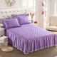 Hamid Mir váy cotton giường bông cộng với bông dày bedspread giường bông vải áo khoác Hàn Quốc phiên bản của trang bìa bụi tùy chỉnh - Váy Petti