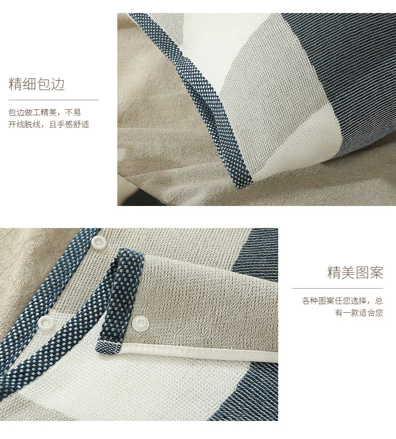 Lớp bông gối bao gồm một cặp miễn phí giải phóng mặt bằng tàu mùa hè mồ hôi khăn gạc đơn gối ba bộ - Khăn gối vỏ gối nằm