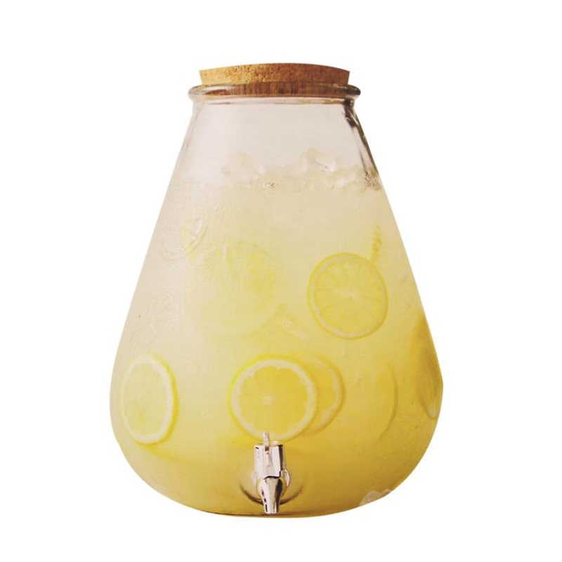 ZAKKA export original single retro frescoed glass bottle Mason bottle drink juice cold water bottle beer * *