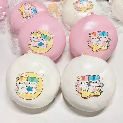 Genuine squishy star Moon hamster big bag super slow rebound with fragrance exquisite hanging tag soft pinch