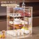 Desktop transparent dustproof cup holder storage box water cup tea cup
