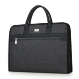 Портативная барсетка для документов, ноутбук с молнией, вместительная и большая сумка для хранения, бизнес-версия, ткань оксфорд, с печатью вашего логотипа