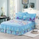 Giường cotton dày trải giường ngủ loại giường nệm Simmons bảo vệ 1,5m1,8m2 m giường váy đơn ga giường có viền