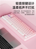 Forerunner V80 Wireless Keyboard Computer Office Gaming Dedicated Rgb Bluetooth Mechanical Feel Mouse Set 87 Keys