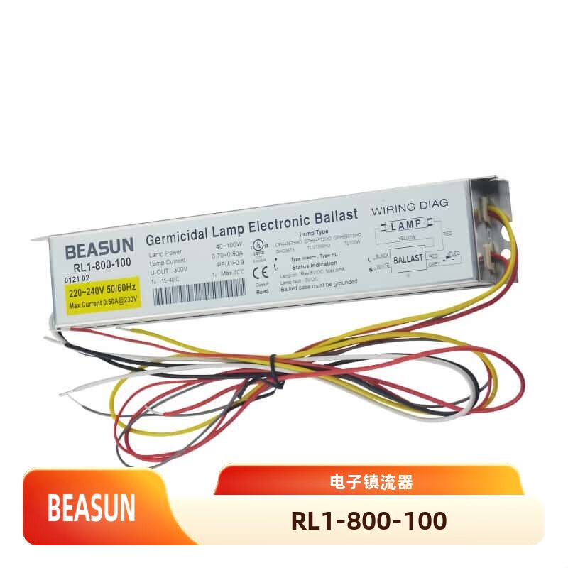 BEASUN百士RL1-800-100电子镇流器40W55W75W80W100W水处理紫外线