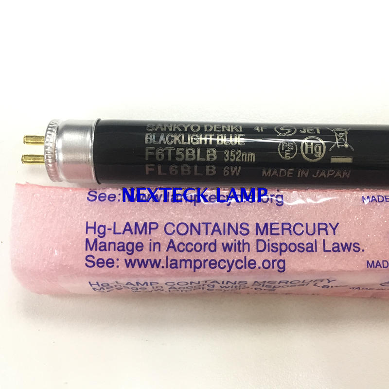 优质原装日本三共SANKYO紫外线灯管F6T5BLB 6W FL6BLB UV-A紫光灯