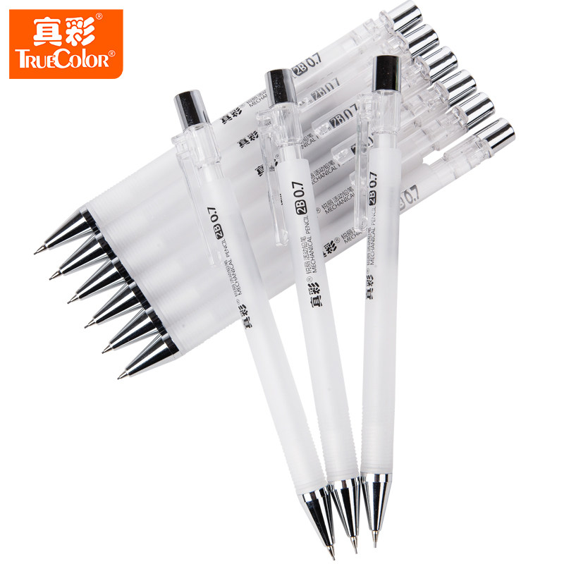 Korean true color stationery 2B fresh Ruili activity pencil 0 5 0 7 drawing design mechanical pencil