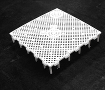 Fish tank bottom filter plate sand cushion plate bottom filter plate pneumatic diversion grass cylinder gasket tall grid water and land blocking hole