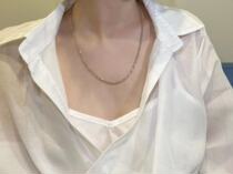 Japanese Craft 18K Two-color Piggy Nose Necklace Italian Design Gold Platinum Color Gold Adjustable