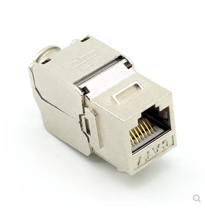 7 class full shield free of play type Internet module CAT7 Seven class 10,000 trillion shielded network route RJ45 panel information socket