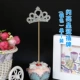 Nhầm lẫn búp bê trang trí bánh sinh nhật phụ kiện trang trí sao chèn cờ tình yêu với chèn lấp lánh sáng bóng búp bê búp bê