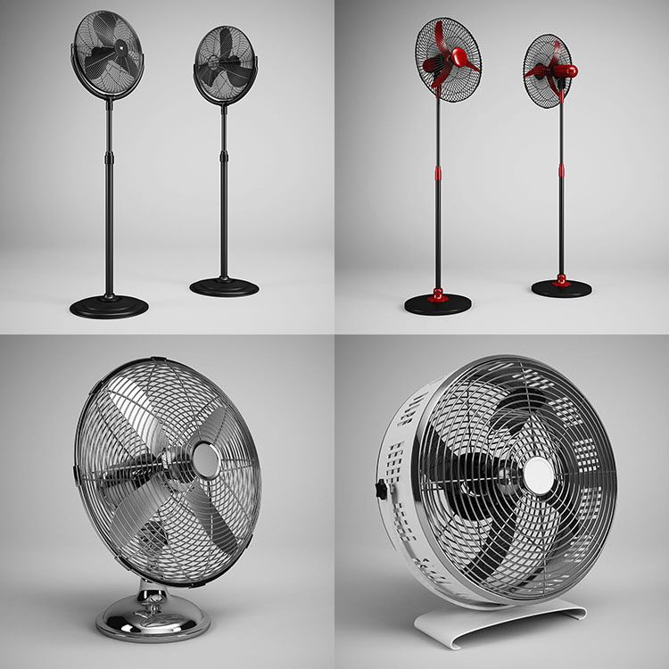 图片[5]-办公用品工具计算订书器 复印机 饮水机 空调C4D FBX OBJ模型V012-cg男孩